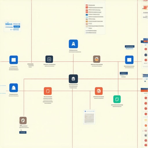 Diagram illustrating schema markup implementation for local business SEO