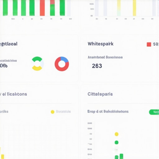 Screenshot of local SEO tools dashboard displaying citation and review data.