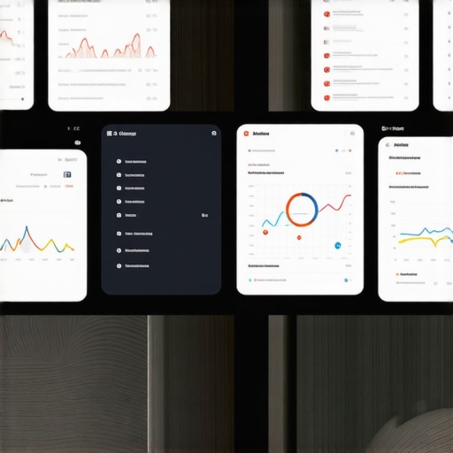 A close-up of a computer monitor showing GMB analytics dashboards and optimization tools engaging local SEO strategies.
