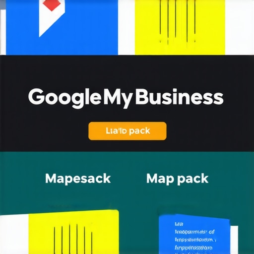 Infographic illustrating steps for Google My Business and map pack SEO in 2026.