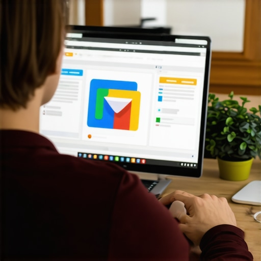 Digital marketer working on local SEO optimization for Google My Business