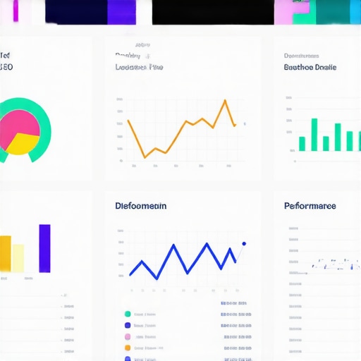 Dashboard displaying analytics and tools used for long-term GMB profile maintenance.